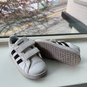 Boys Adidas Sneakers - Size 8, Good Condition